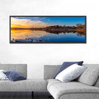 Zorinsky Lake Golden Hour Wall Art