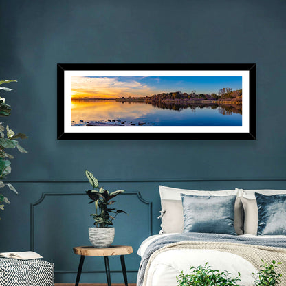 Zorinsky Lake Golden Hour Wall Art