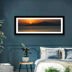 Lake Sevan Sunset Reflection Wall Art