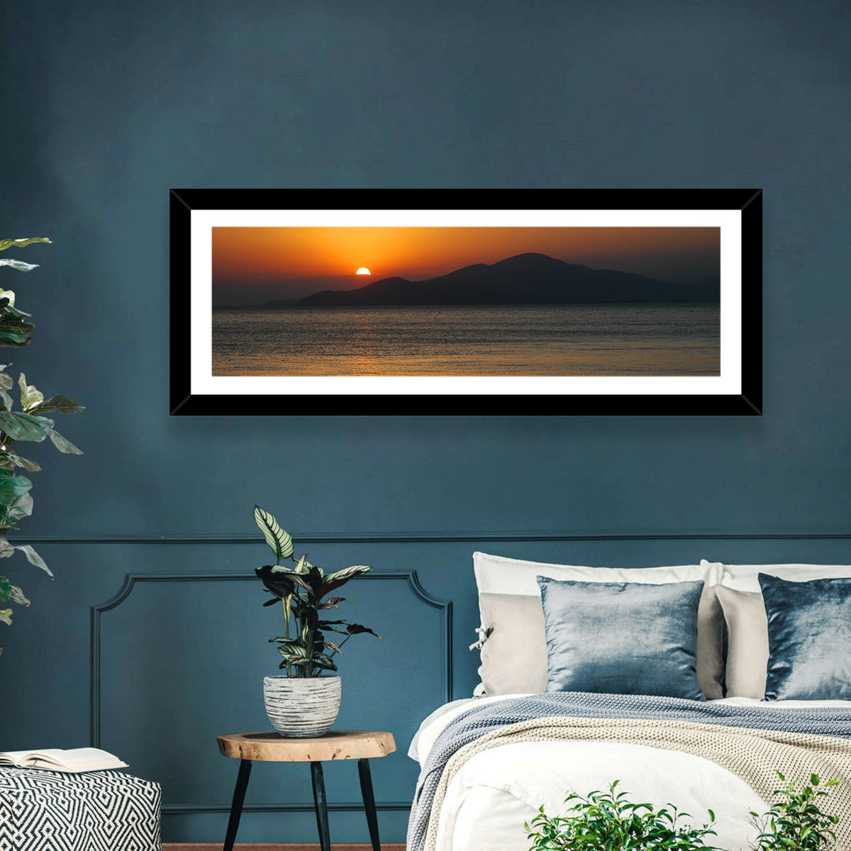 Lake Sevan Sunset Reflection Wall Art