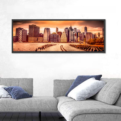 Lower Manhattan Financial District Wall Art