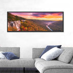 New River Gorge Sunset Wall Art