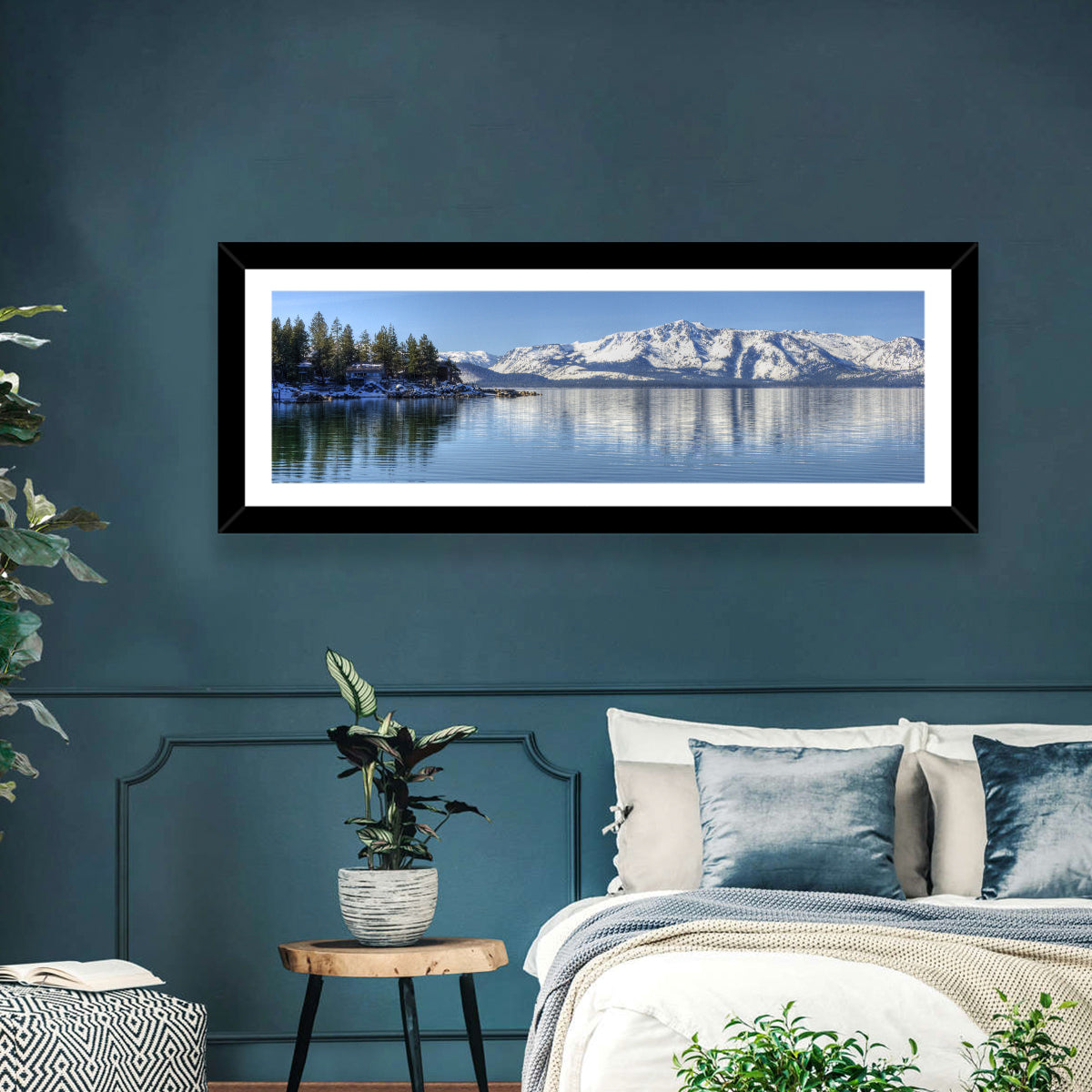 Elk Point Lake Tahoe Reflection Wall Art