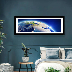 Middle East From Space Wall Art