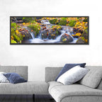 Mossy Autumn Stream Wall Art