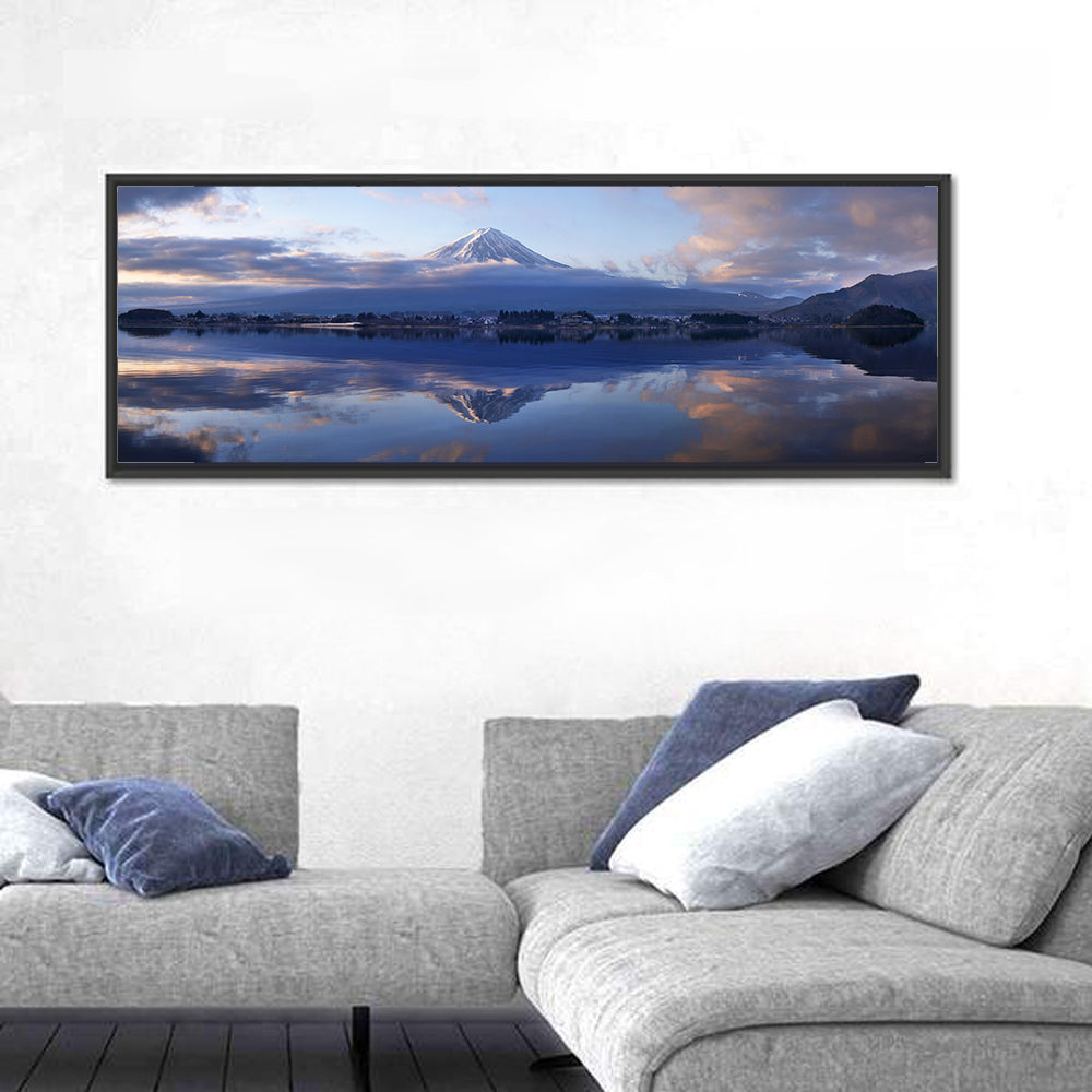 Mount Fuji Reflection at Lake Kawaguchi Wall Art
