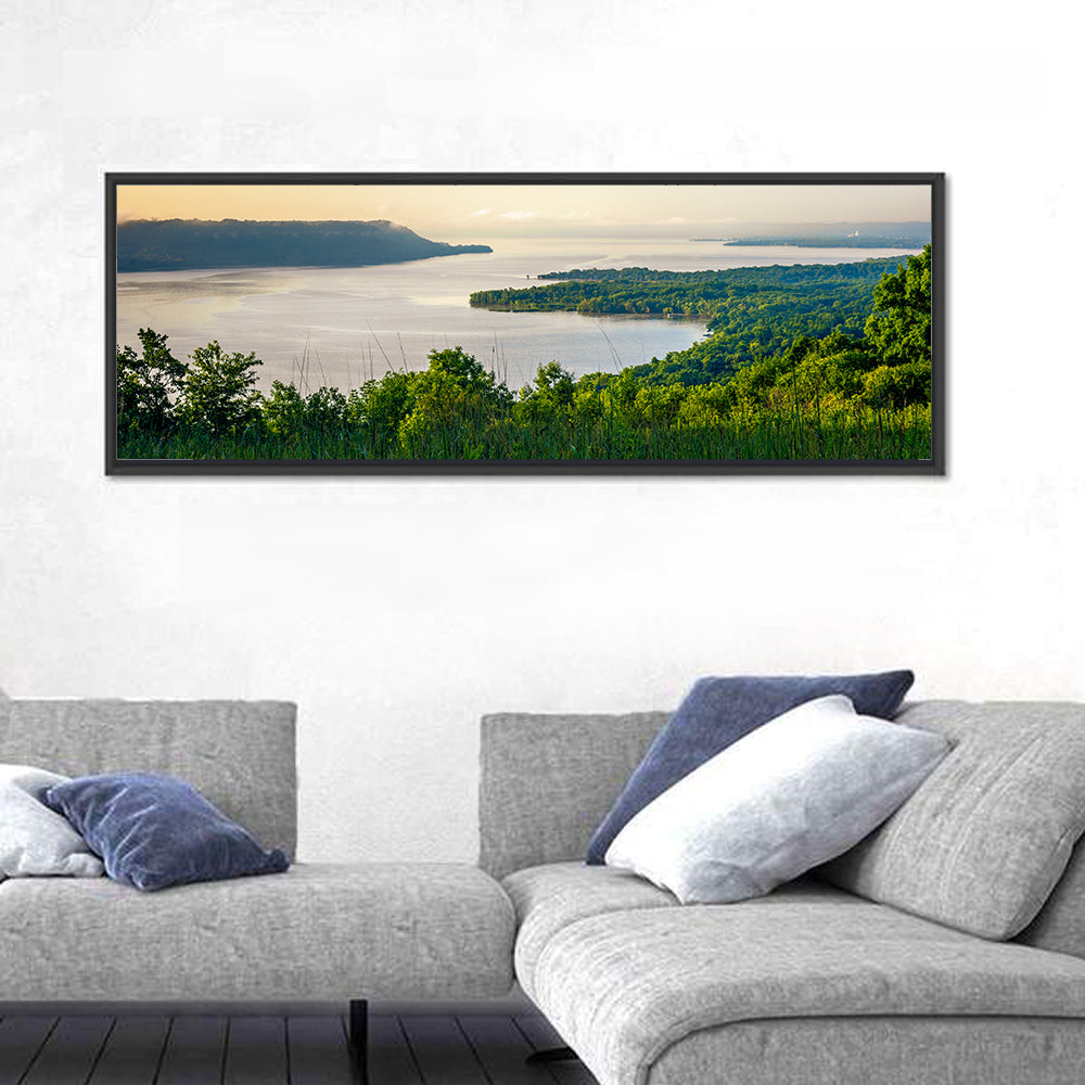 Mississippi River and Lake Pepin Wall Art