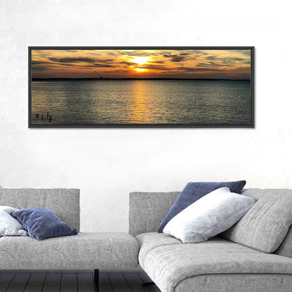 Texoma Lake Sunset Wall Art