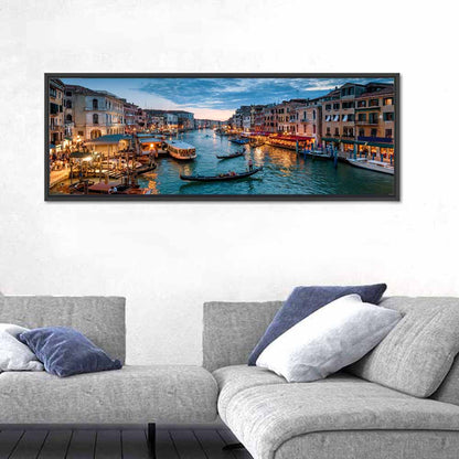 Venice Grand Canal at Dusk Wall Art