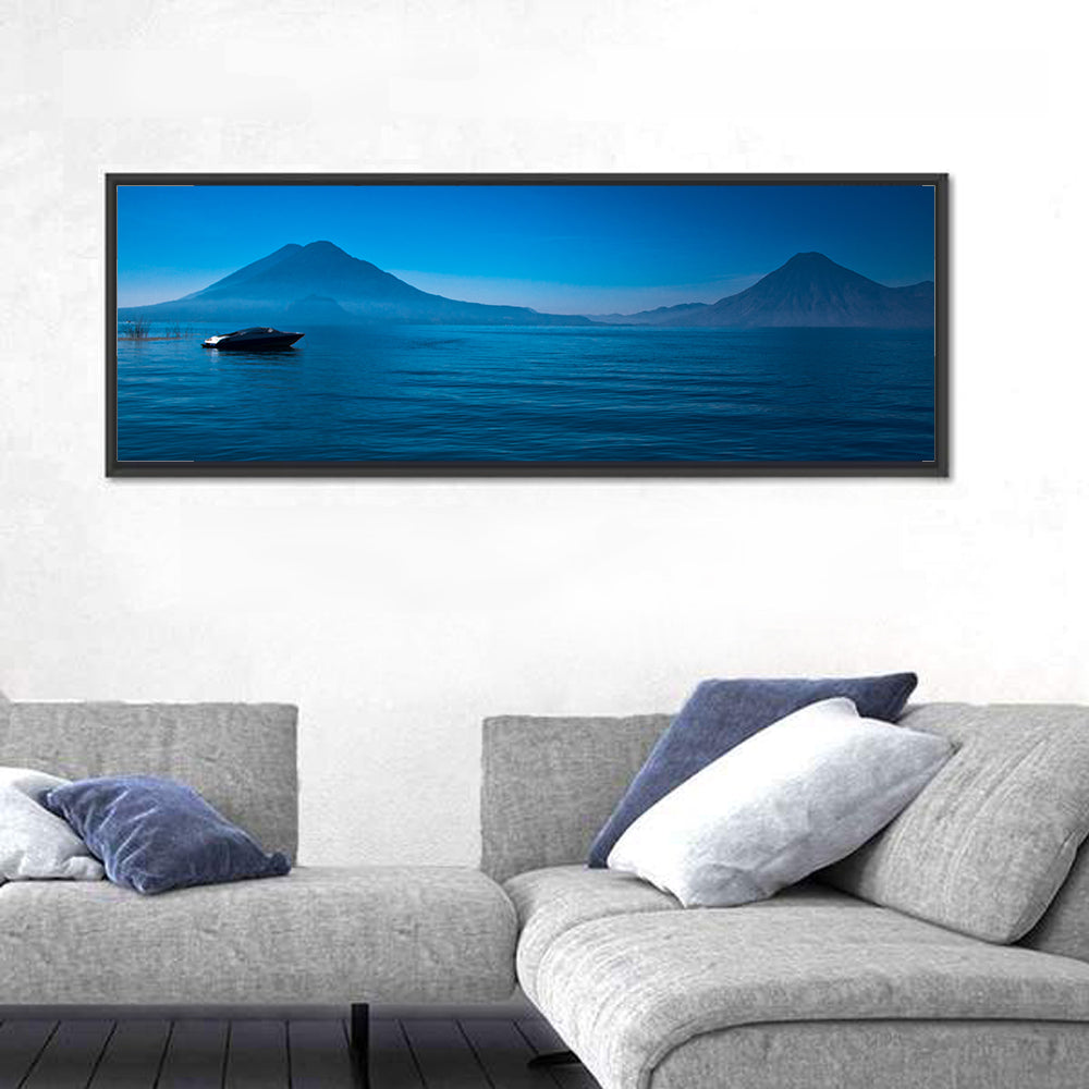 Boat on Lake Atitlán Wall Art