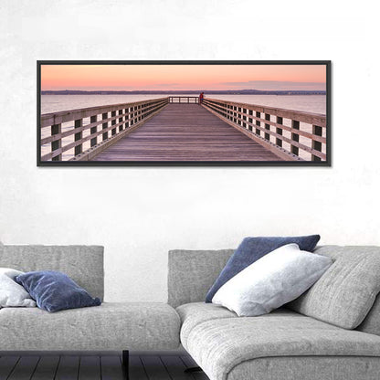 New Haven Wooden Pier Wall Art
