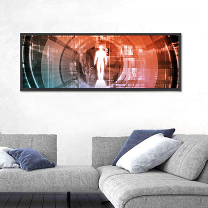 Future Technology Gateway Wall Art