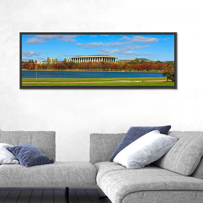 Lake Burley Griffin, National Library Wall Art