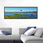 Lake Mathews Wildflower View Wall Art