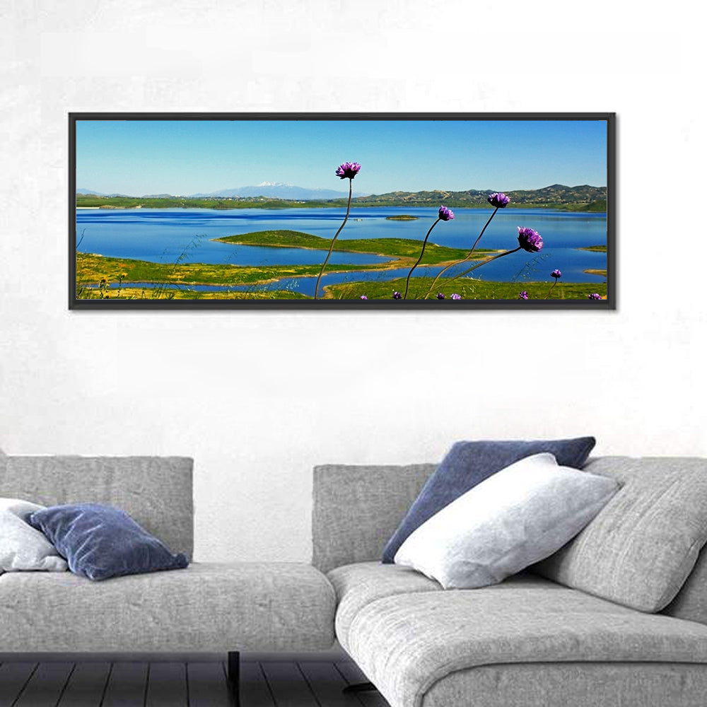 Lake Mathews Wildflower View Wall Art
