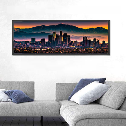 Downtown Los Angeles Skyline Wall Art