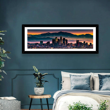 Downtown Los Angeles Skyline Wall Art