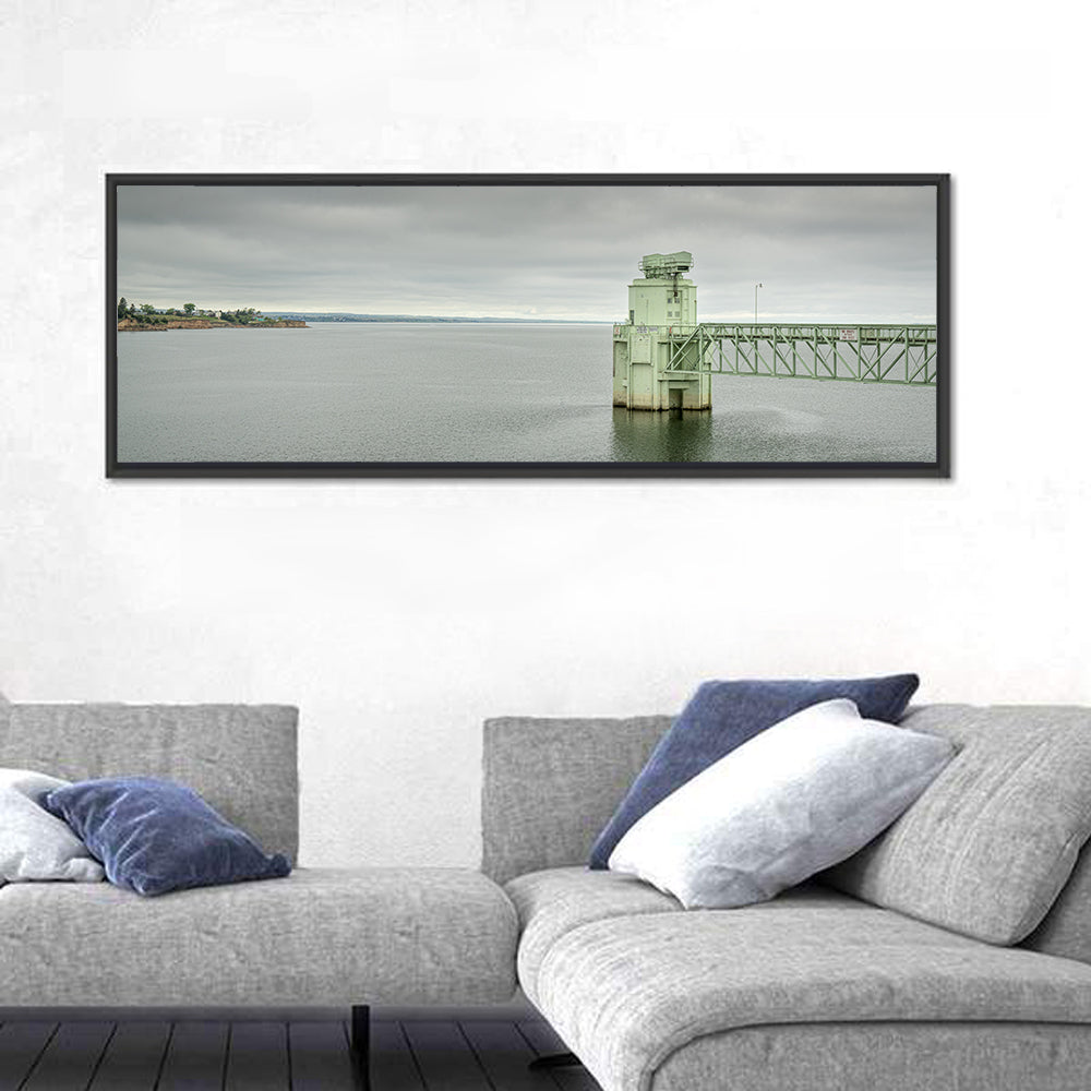 Lake Mcconaughy Intake Tower Wall Art
