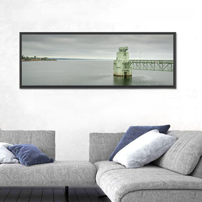 Lake Mcconaughy Intake Tower Wall Art