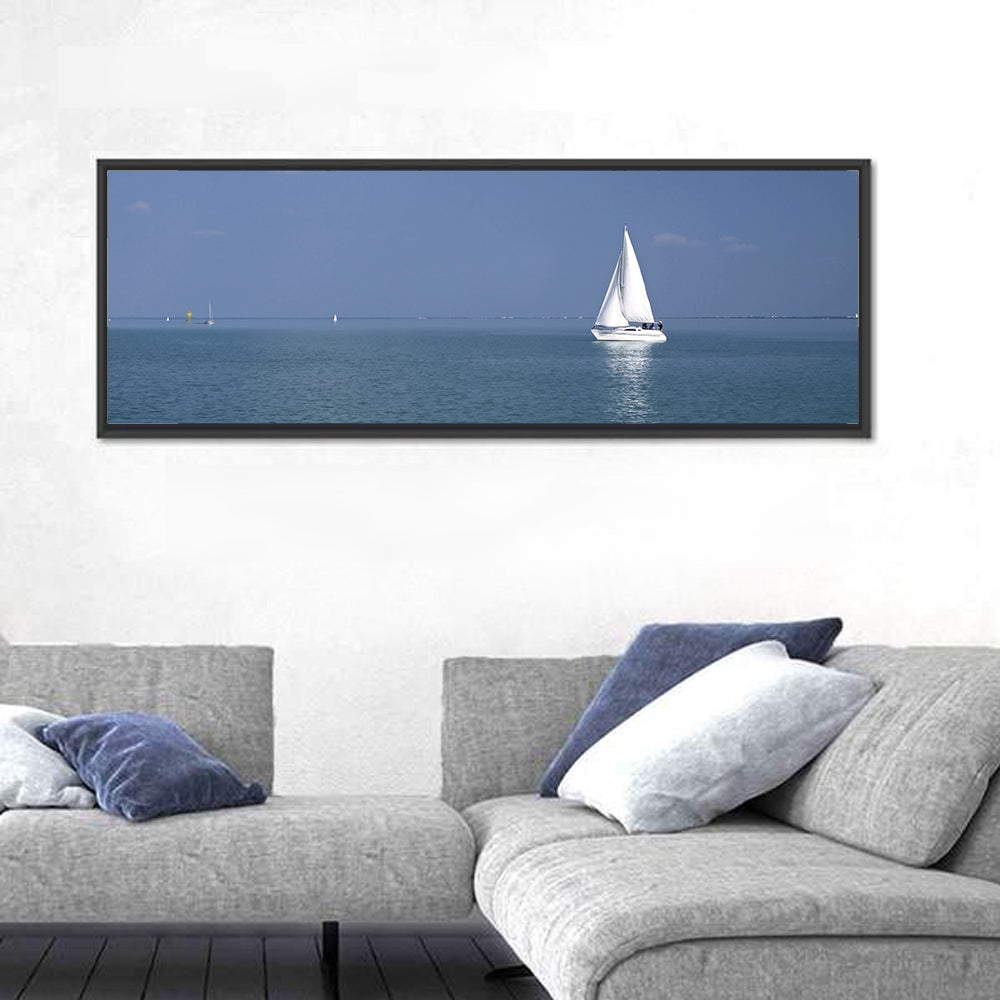 Sailboat on Lake Balaton Wall Art