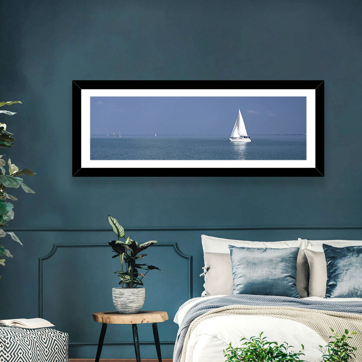 Sailboat on Lake Balaton Wall Art