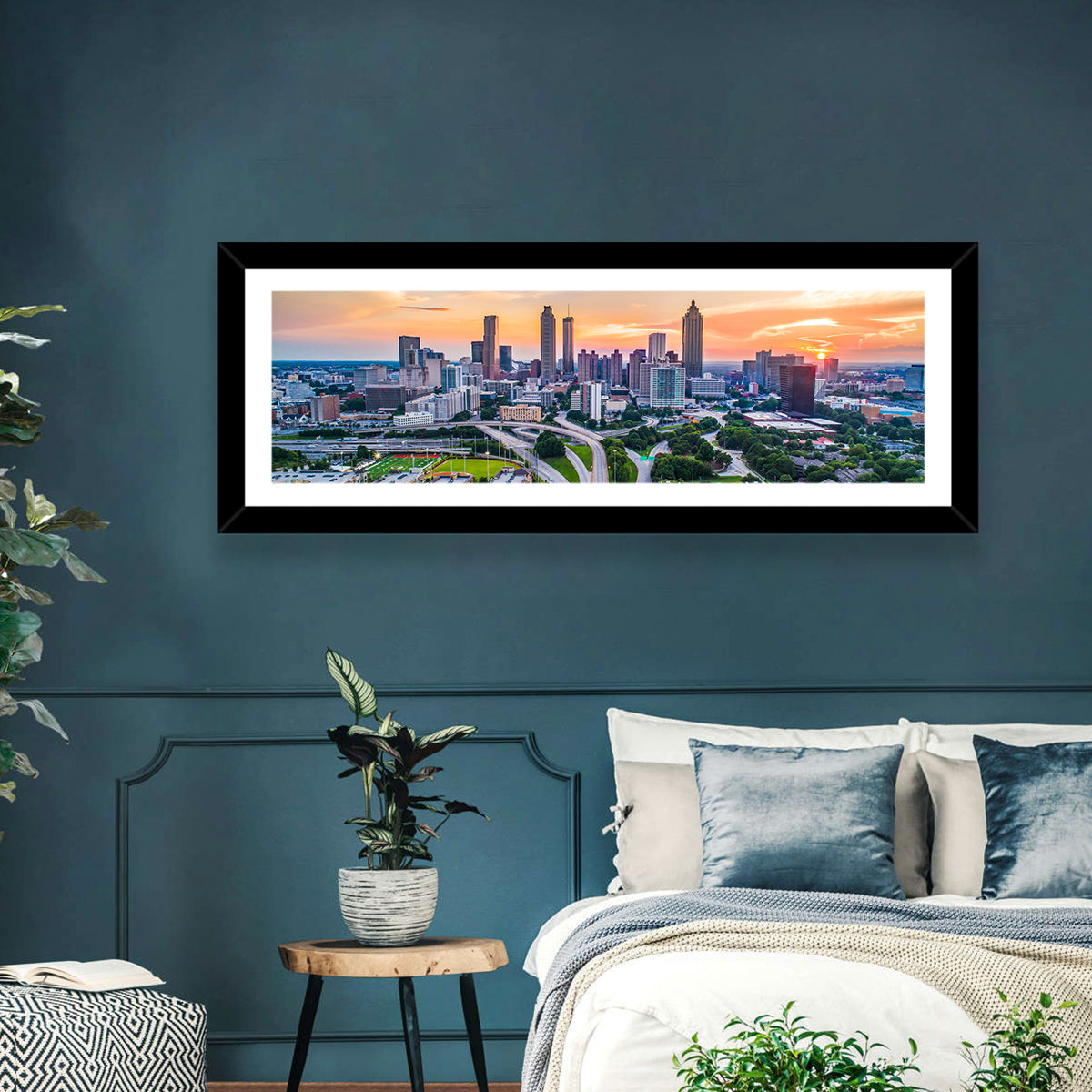 Downtown Atlanta Skyline Wall Art