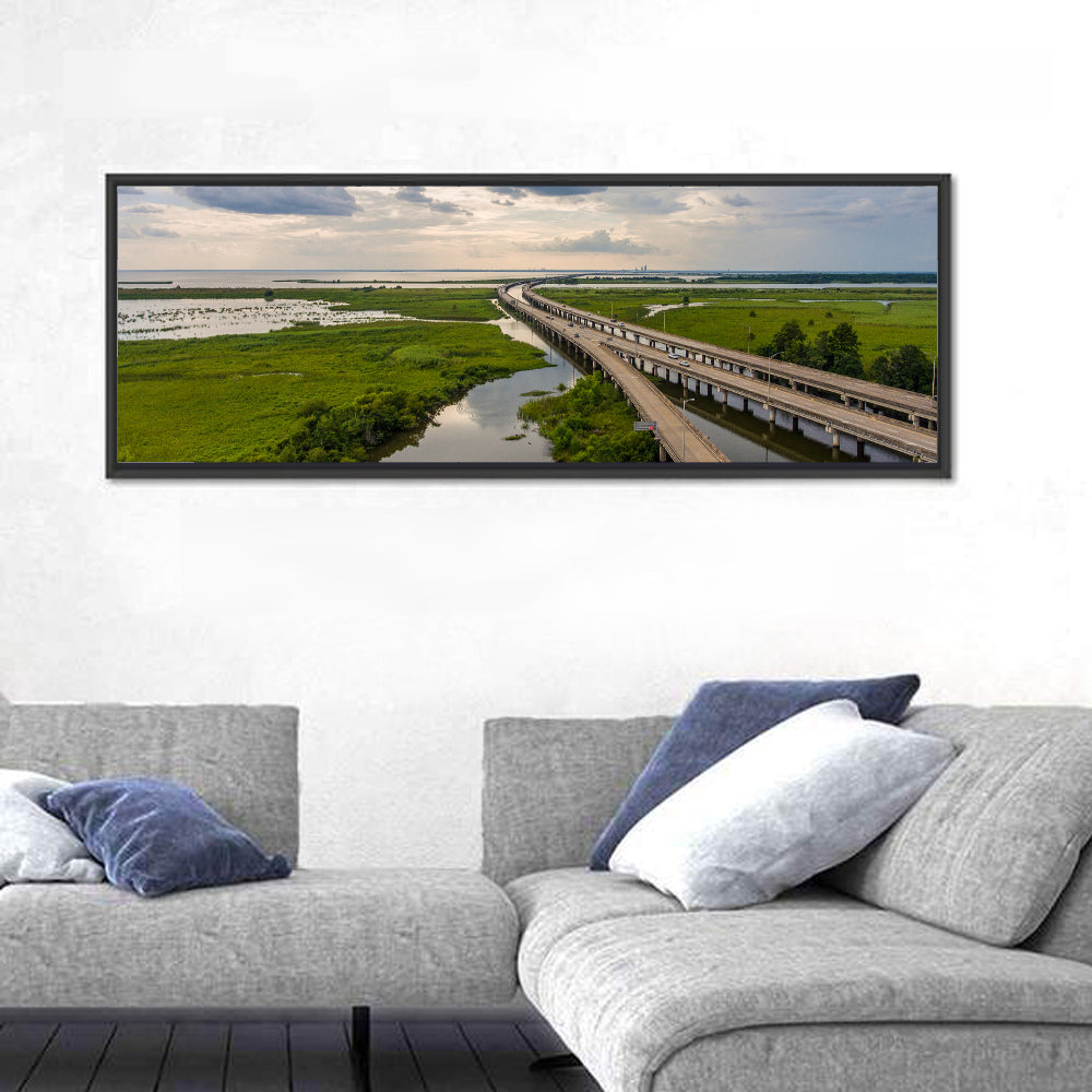 Interstate 10 Bridge Wall Art