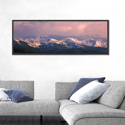 Spanish Peaks Alpenglow Montana Wall Art