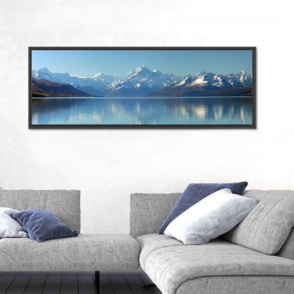 Aoraki Reflection Over Lake Pukaki Wall Art