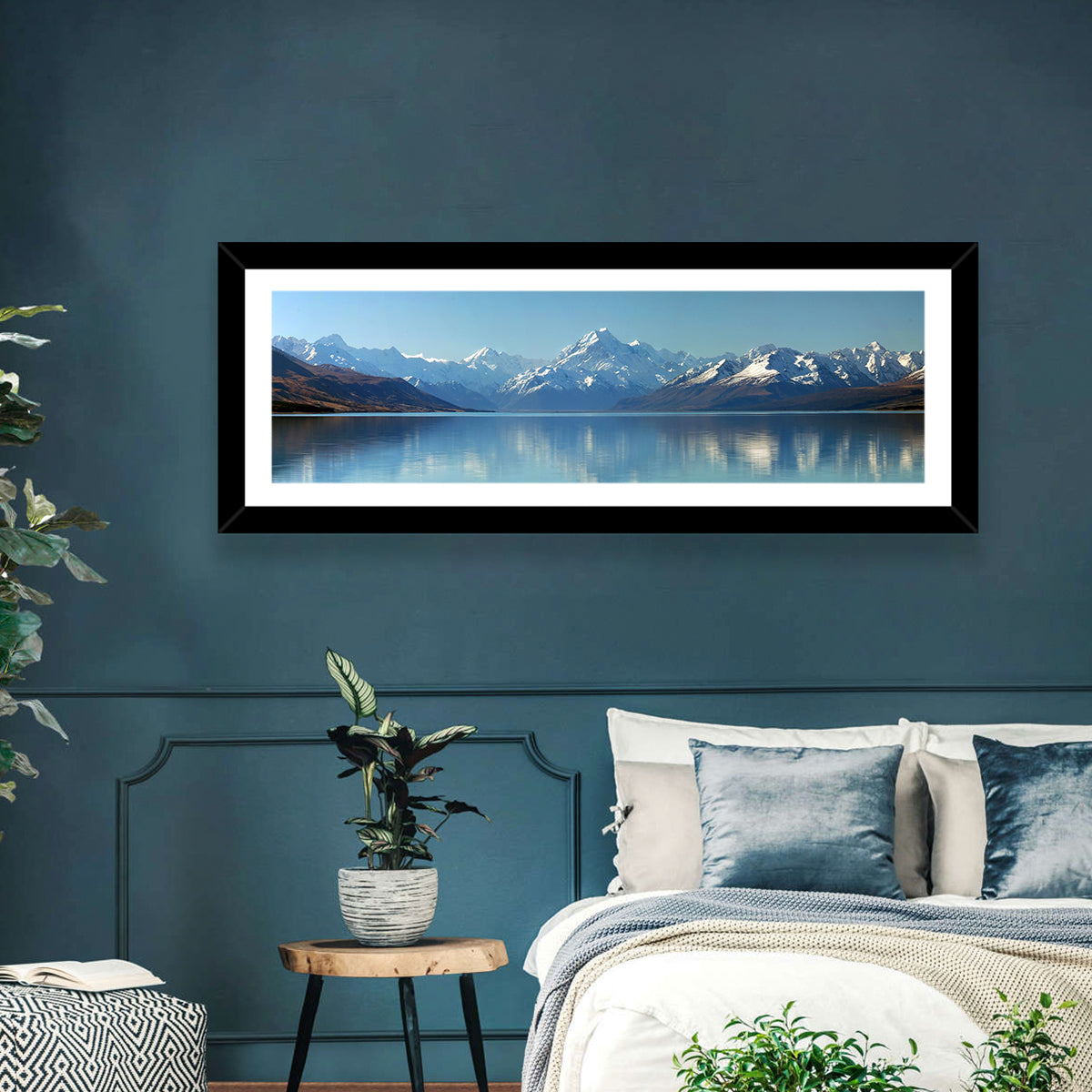 Aoraki Reflection Over Lake Pukaki Wall Art