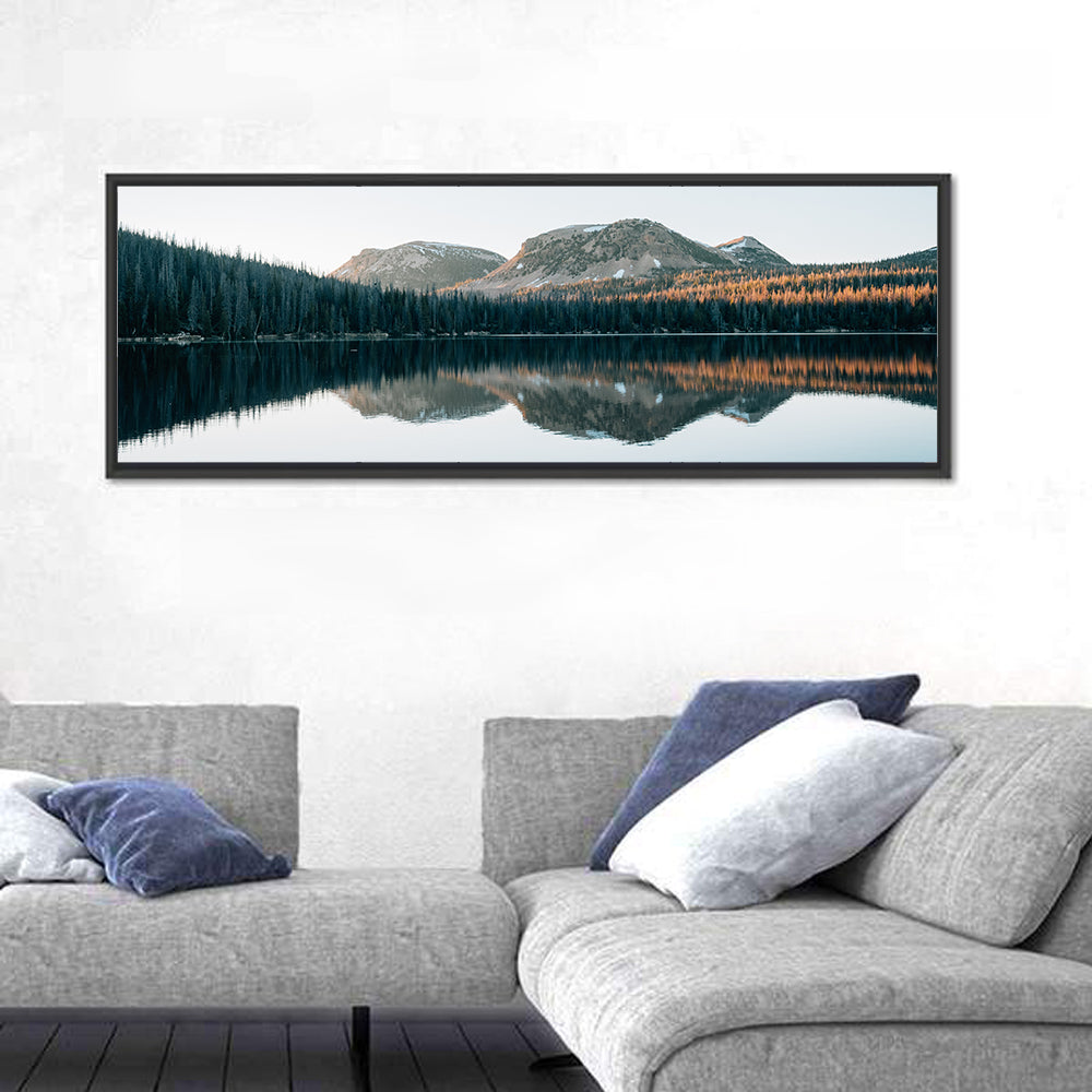 Mirror Lake Utah Reflection Wall Art