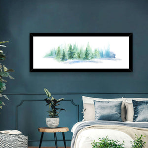 Foggy Forest Wall Art