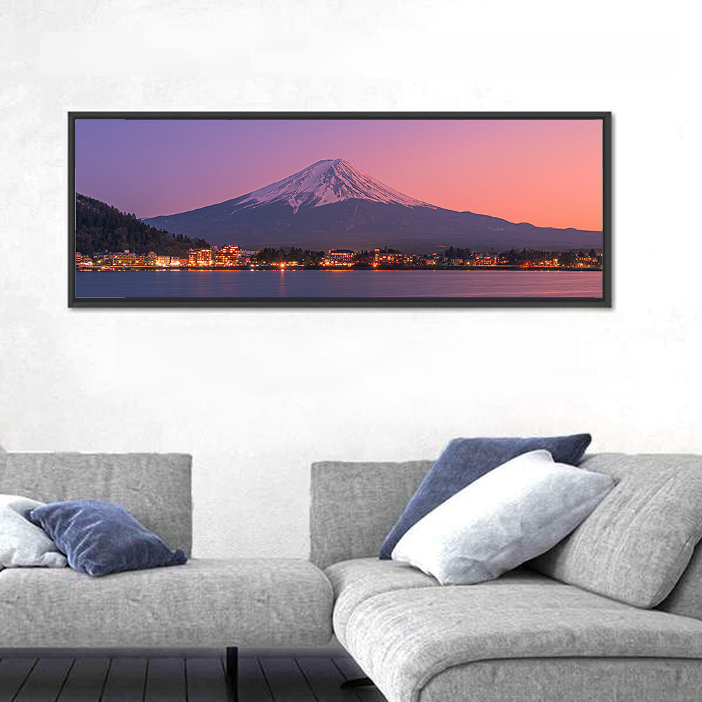 Mount Fuji Over Lake Kawaguchi Wall Art