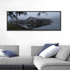Ozark Beach Resort Boathouse Wall Art