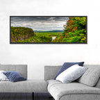 Ouimet Canyon Autumn View Wall Art