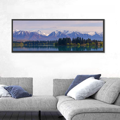 Ruataniwha Lake Reflection Wall Art