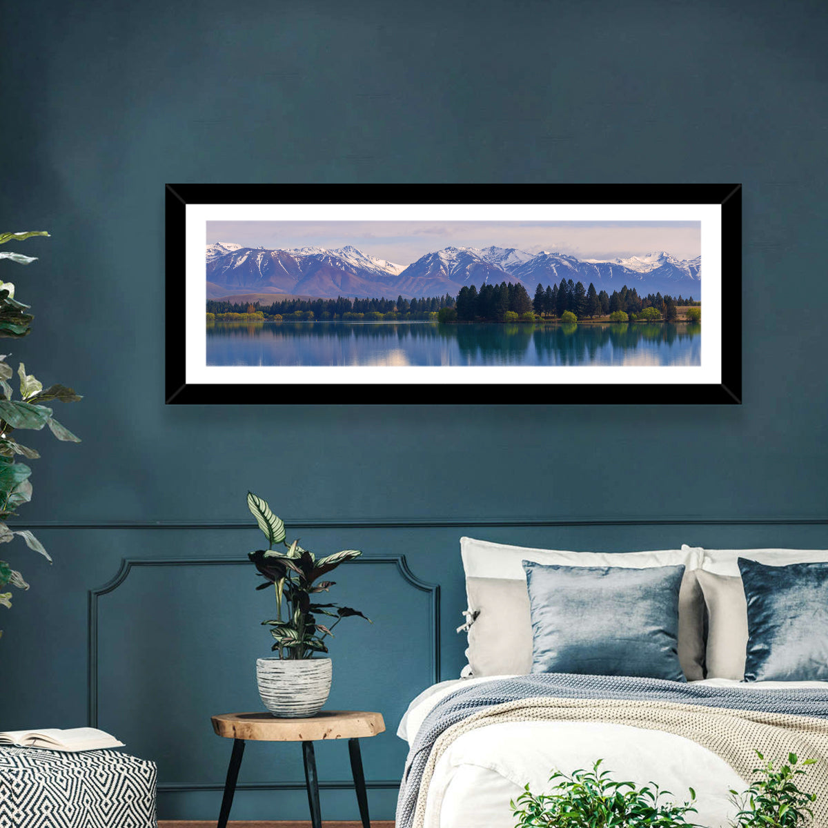 Ruataniwha Lake Reflection Wall Art