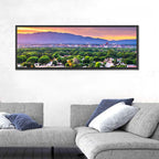 Albuquerque Skyline at Dusk Wall Art