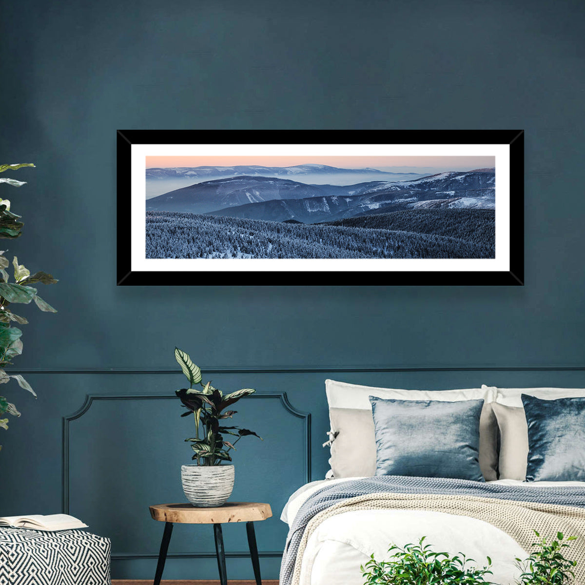 Jeseníky Winter Mist Wall Art