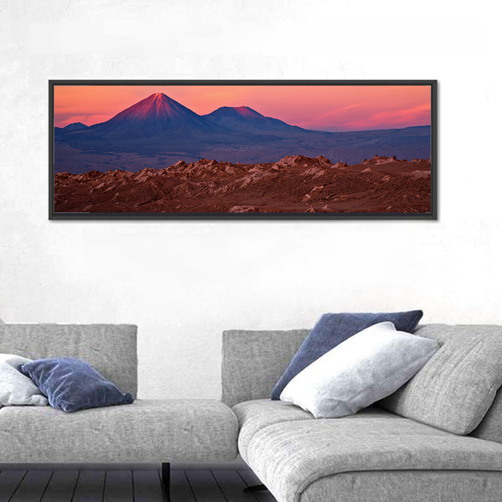 Valle De La Luna, Licancabur Volcano Wall Art