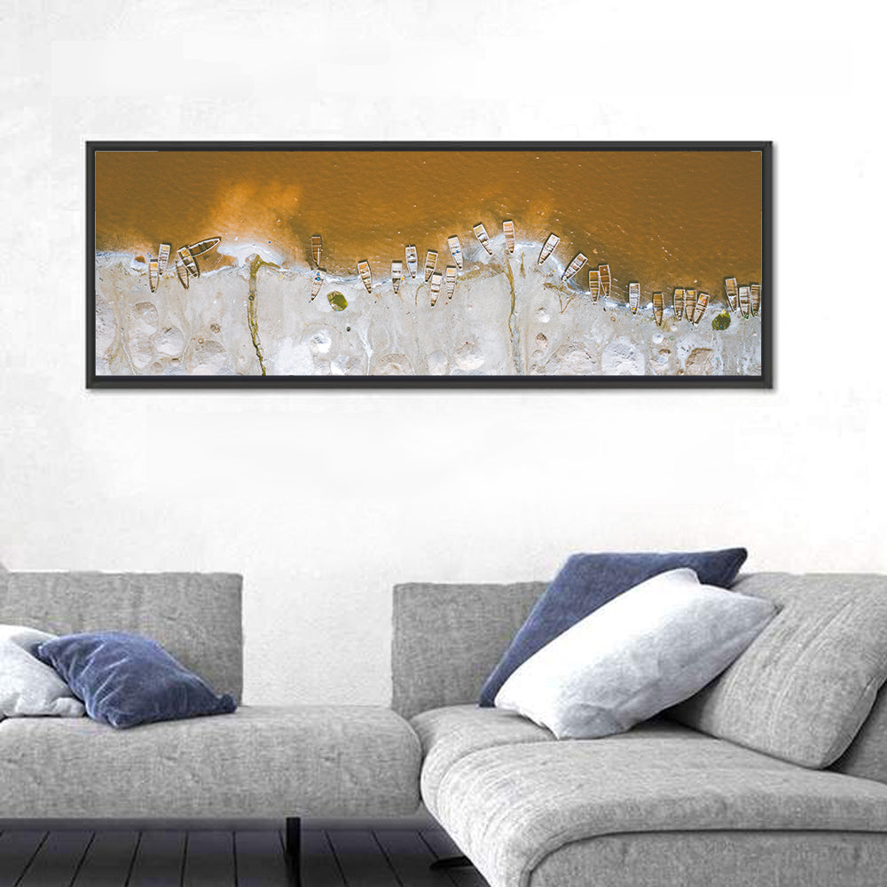 Lac Rose Salt Flats Senegal Wall Art