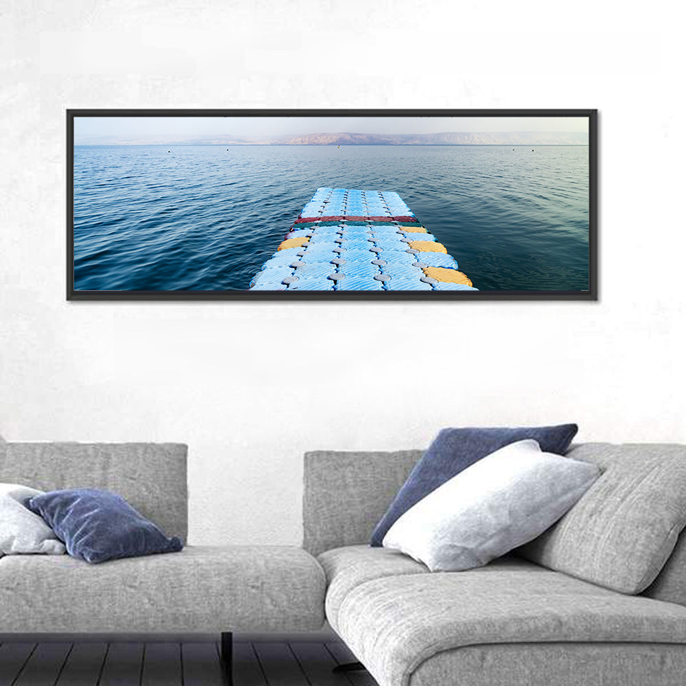 Galilee Floating Dock at Tiberias Wall Art