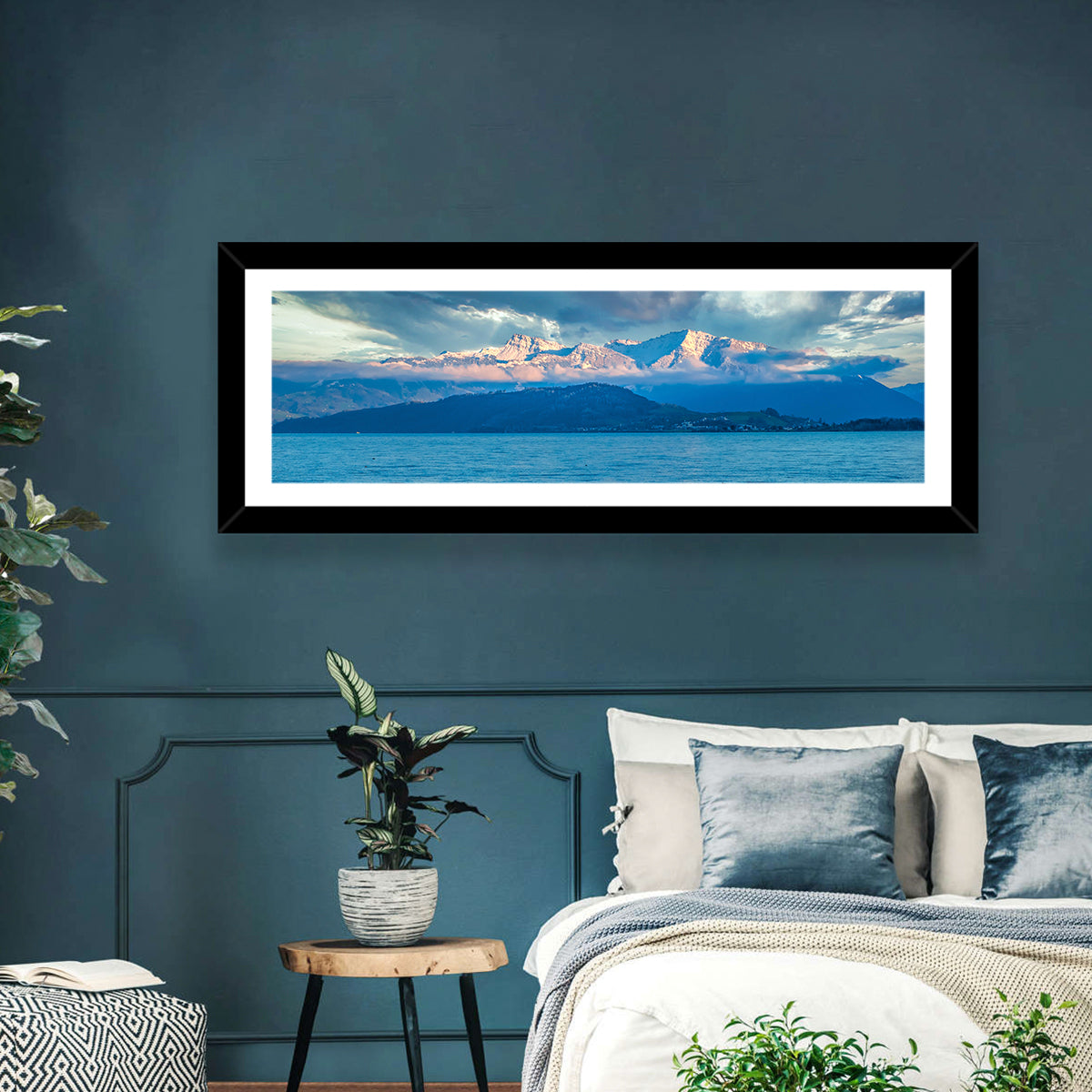Lake Obersee Golden Hour Wall Art