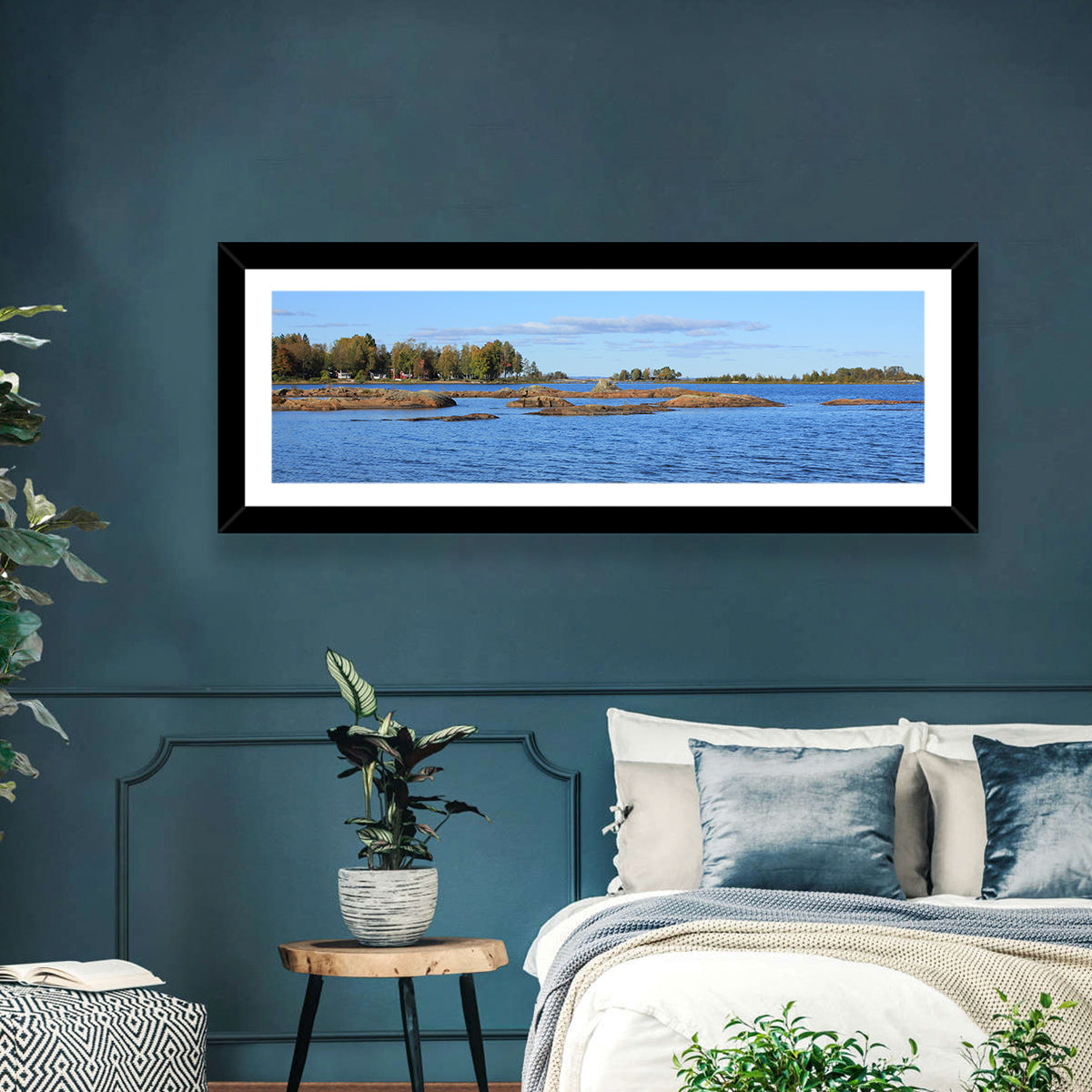 Lake Vanern Rocky Shoreline Wall Art