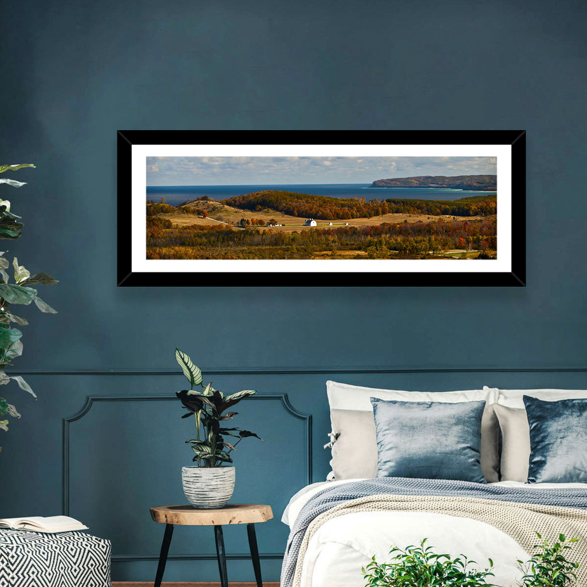 D.h. Day Farm, Glen Arbor Wall Art in a room, panoramic