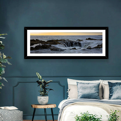 Thor's Well at Cape Perpetua Wall Art
