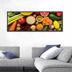 Detox Diet Ingredients Wall Art