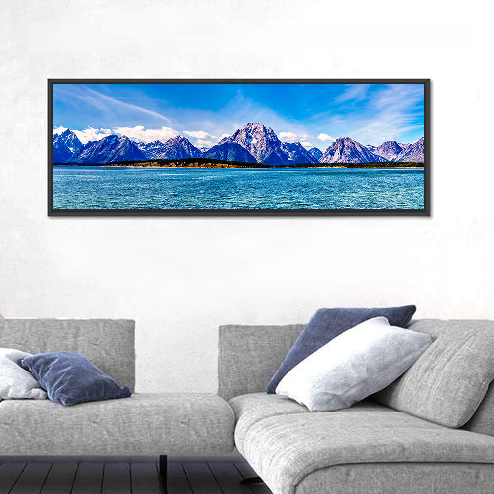 Mount Moran Over Jackson Lake Wall Art