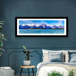 Mount Moran from Lake Jackson Wall Art