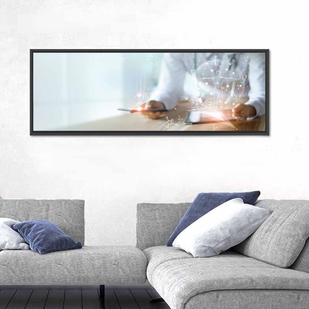 Holographic Human Anatomy Wall Art